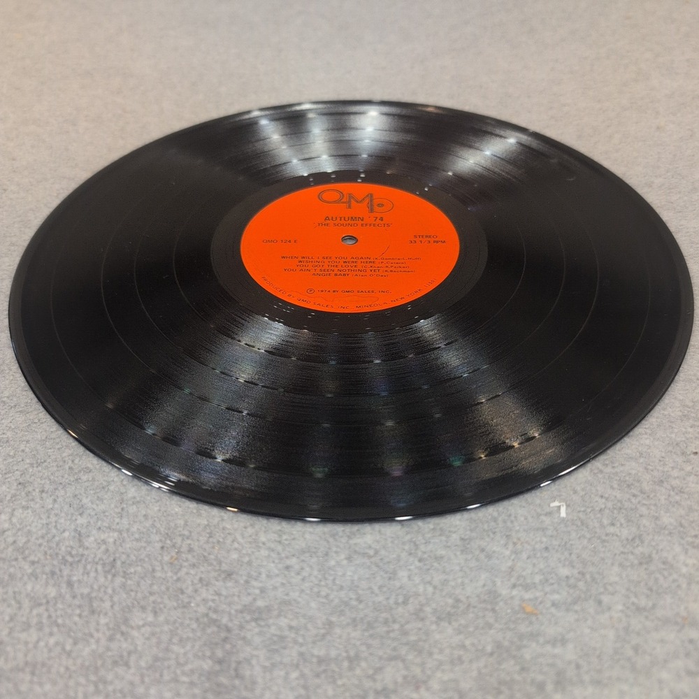 Autumn 74 The‎ Sound Effects Vinyl LP QMO 124 33 RPM 1974 Compilation Record - Picture 3 of 4